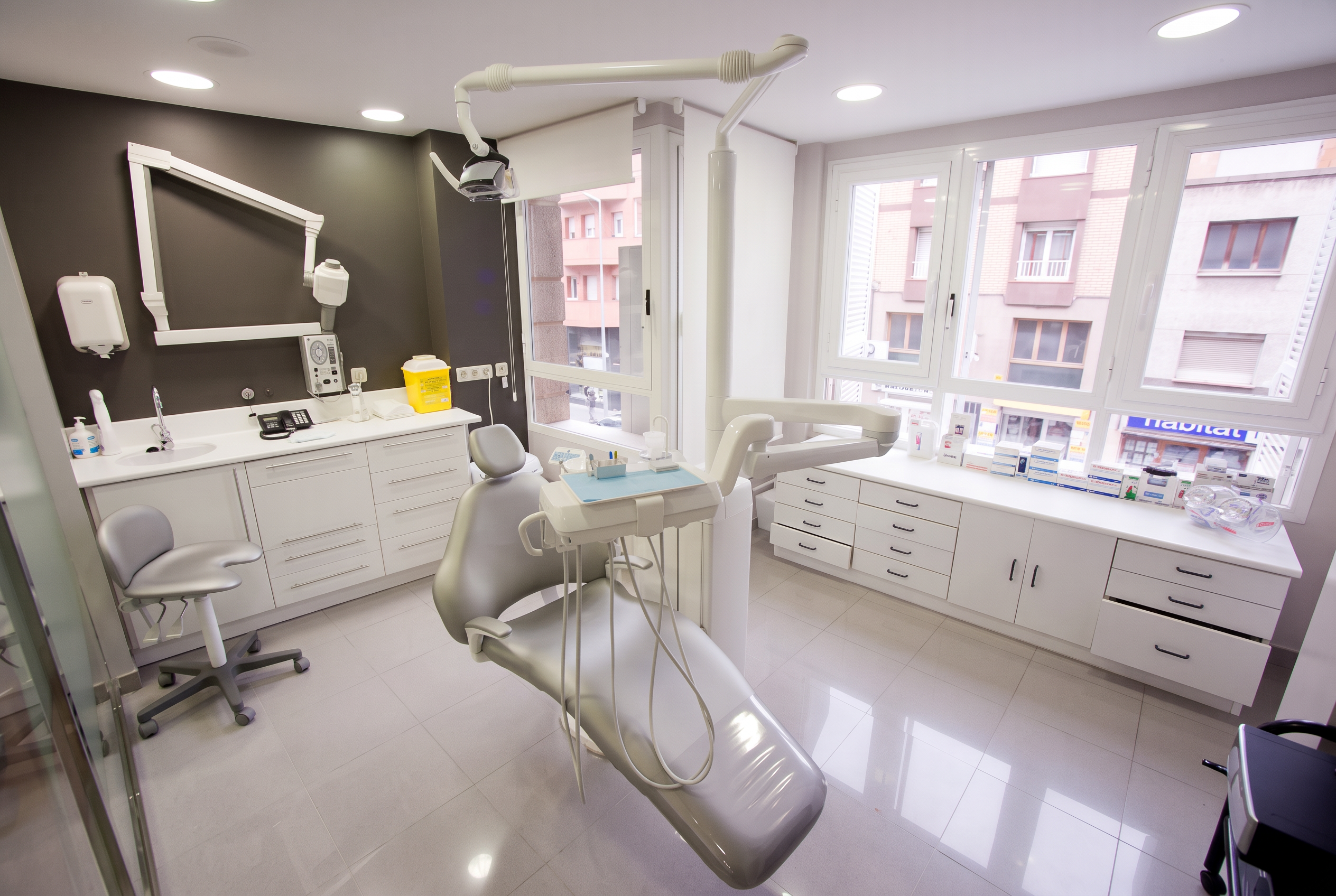 Detalle de la clínica dental